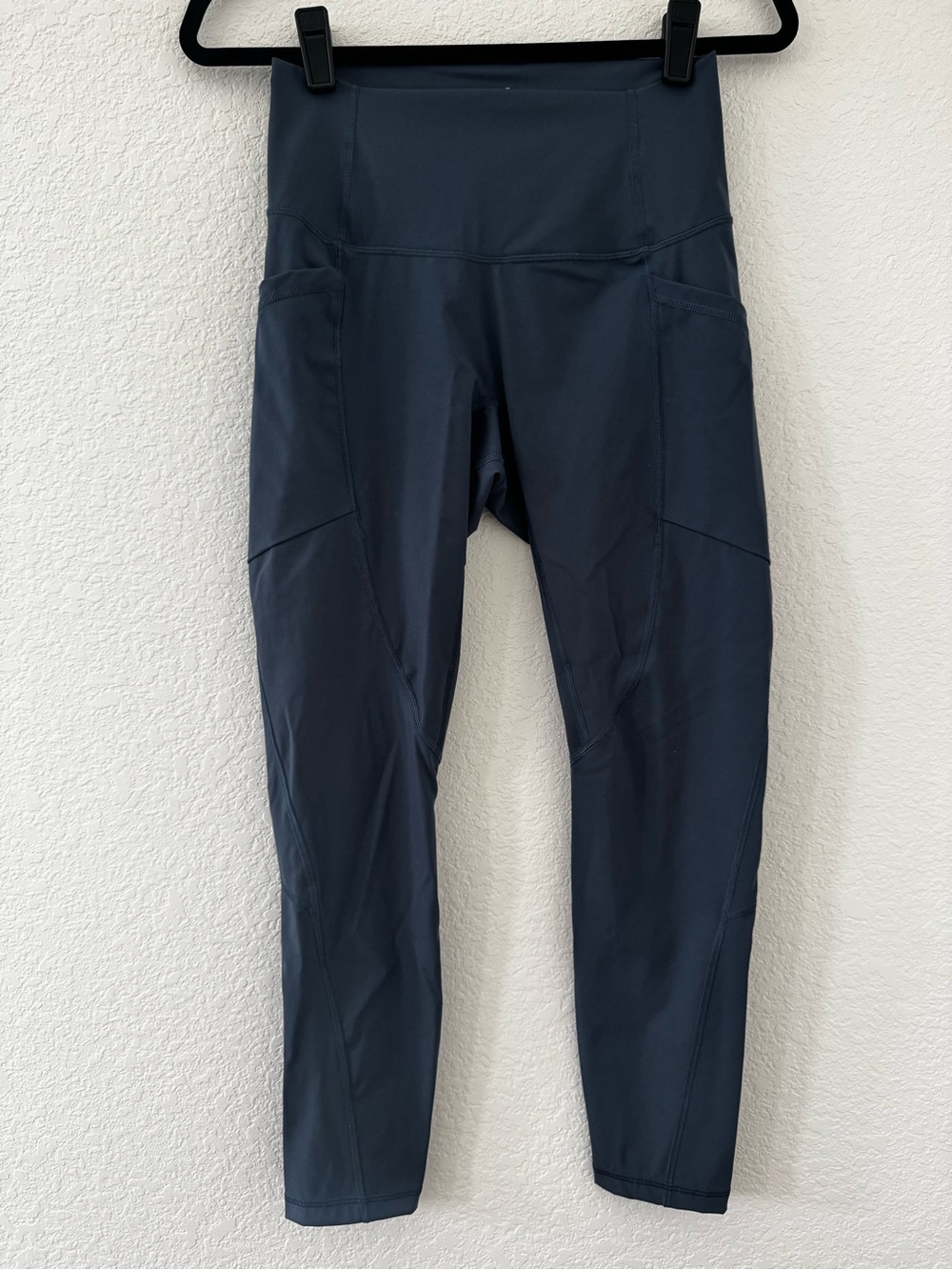 Everlane Perform Leggings With Pockets Atlantic Blue